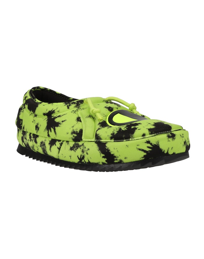 Champion University Galaxy Slippers Heren - Groen/Zwart - Belgie 0219PWNMG